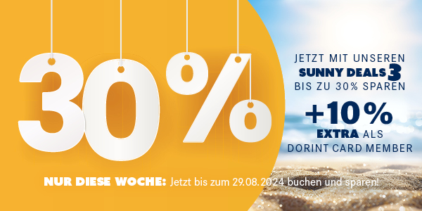 Sunny Deals bei Dorint Hotels und Resorts